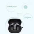 thumbnail image 2 of Sywqhk Funda de silicona para caja de carga, funda para auriculares para Xiaomi Buds 4 Pro (negro), 2 of 9