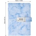 thumbnail image 2 of Leather Diary with Password Lock Personal Journal with Lock, 2 of 4