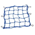 thumbnail image 1 of Red Flexible de diseñado de depósito de Gas de Moto de Azul Bungee con 6 Ganchos, 1 of 1