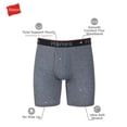 thumbnail image 5 of Calzoncillos tipo bóxer Hanes con bolsa de soporte total antirozaduras para hombre, 5 of 5