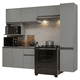 thumbnail image 1 of Cocina Integral Completa Modular Madesa Nice 240m Gris 09, 1 of 10
