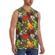 thumbnail image 2 of Fotbe Begetable Men's Camiseta sin Mangas Estampada para Hombres, Playera Casual para Gimnasio, Entrenamiento, Playa-Large, 2 of 7