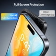thumbnail image 3 of (2-Pack) Screen Protector for iPhone 16 Plus (6.7"), IC ICLOVER Shatterproof Tempered Glass Film, Anti-Scratch, HD Clear, Case-Friendly, 3 of 6