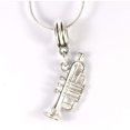 thumbnail image 2 of Trumpet Necklace - Trumpet Pendant Music Musical Instrument, 2 of 7