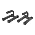 thumbnail image 3 of Almencla 2 Pieces Push up Bars Parallettes Anti Slip Floor Exercise Workout Equipment, 3 of 8