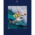 thumbnail image 4 of SpongeBob Shirt Boys Patrick Fishing On Shark Short Sleeve Graphic Tee, 4 of 6