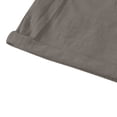 thumbnail image 6 of DDAPJ pyju Mens Cotton Linen Shorts Casual Drawstring Elastic Waist Lightweight Breathable Bermuda Summer Beach Short Pant for Men Gray M, 6 of 7