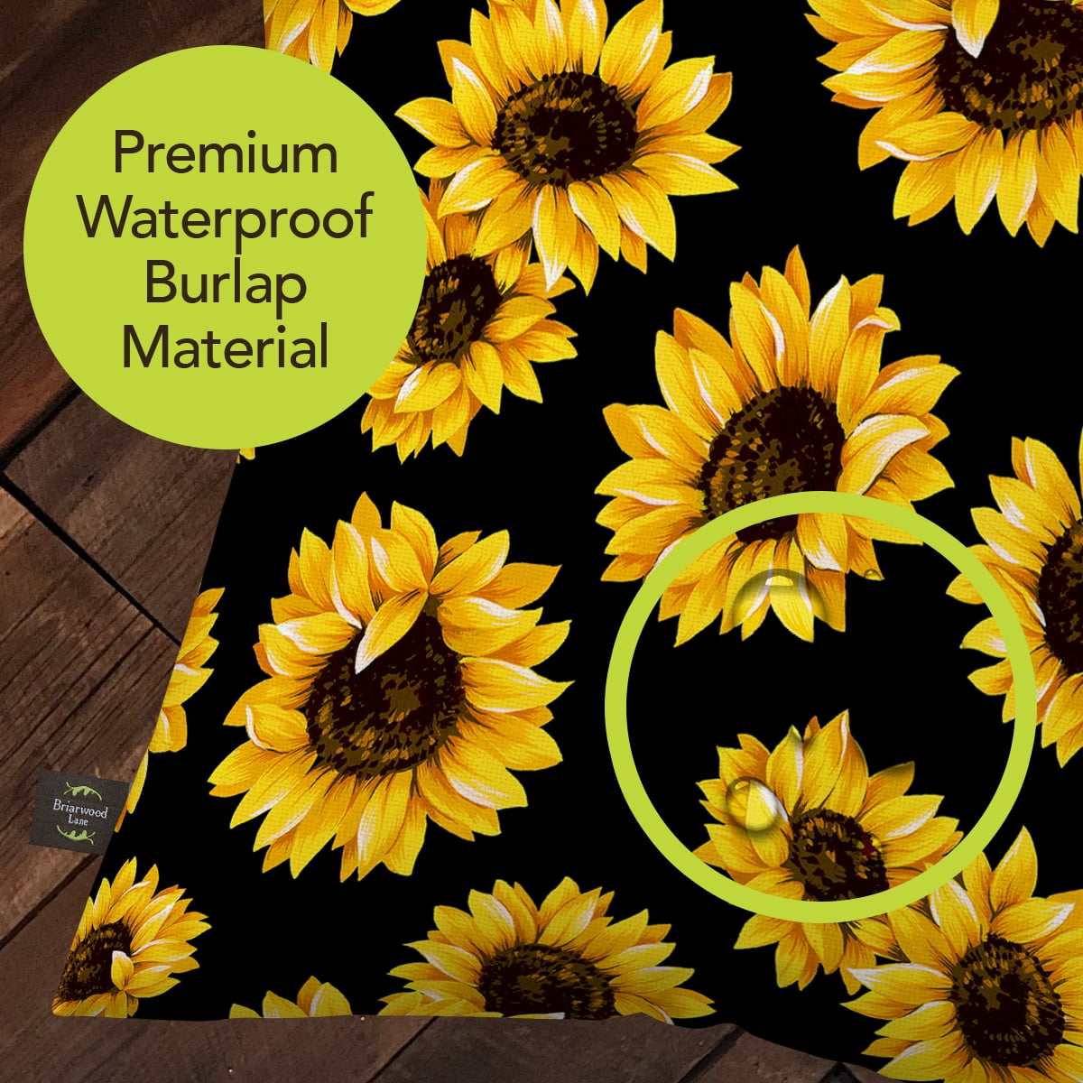 Briarwood Lane Summer Indoor/Outdoor Pillow 17x17 Sunflowers For Summer Pillow