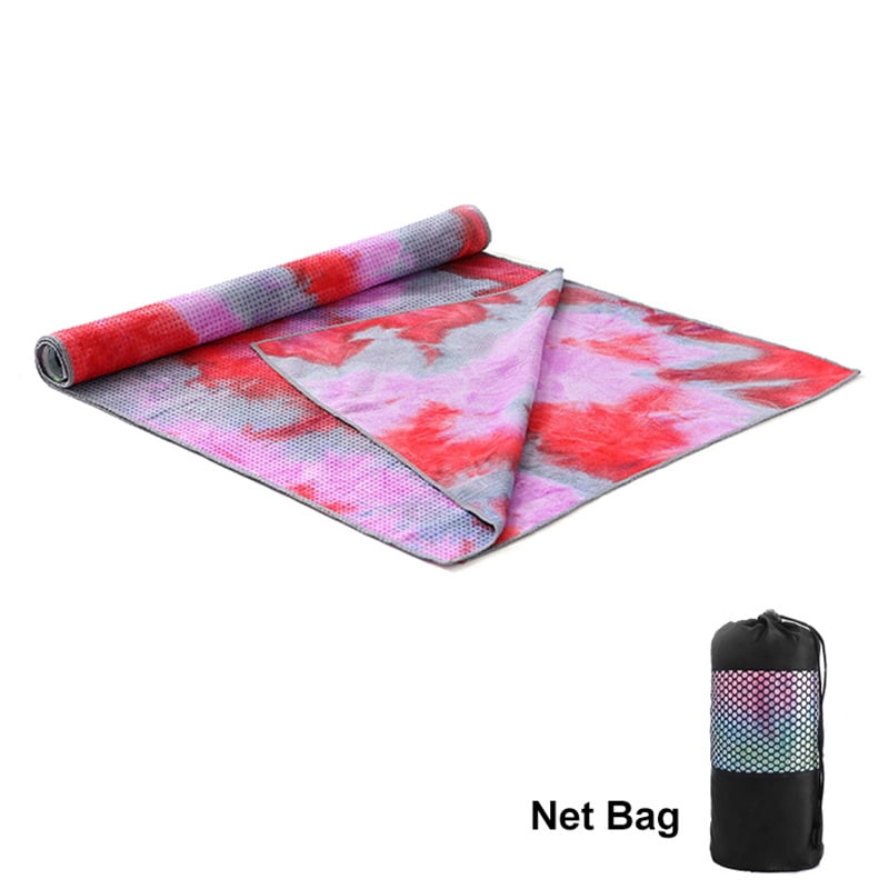 yoga mat and blanket