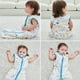 thumbnail image 3 of Saco de dormir para niños pequeños Saco de dormir para bebés de 0,5 Tog, Manta portátil de algodón de verano para bebés Saco de cultivo para bebés con doble cremallera para recién nacidos oso de fresa Hogar, 3 of 5