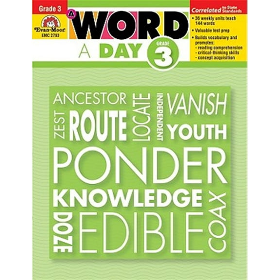 Pre-Owned Evan-Moor A Word a Day, Grade 3 Teacher Edition