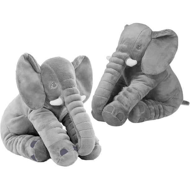 Kit de 2 Almohadas Bluelander Elefante 60 cm