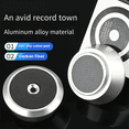 thumbnail image 4 of Aluminum Alloy Record Clamp LP Vinyl Disc Turntable Stabilizer Weight Clamp Player Accessories Black, 4 of 5