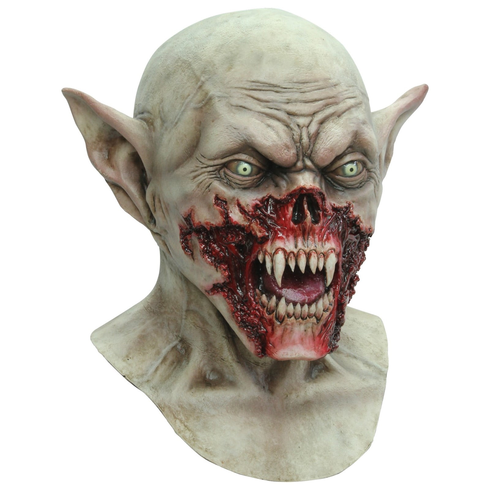 Licker Maske Aus Resident Evil – Gruselige Latex-Maske Für Halloween & Horror-Partys, Offizielles Lizenzprodukt