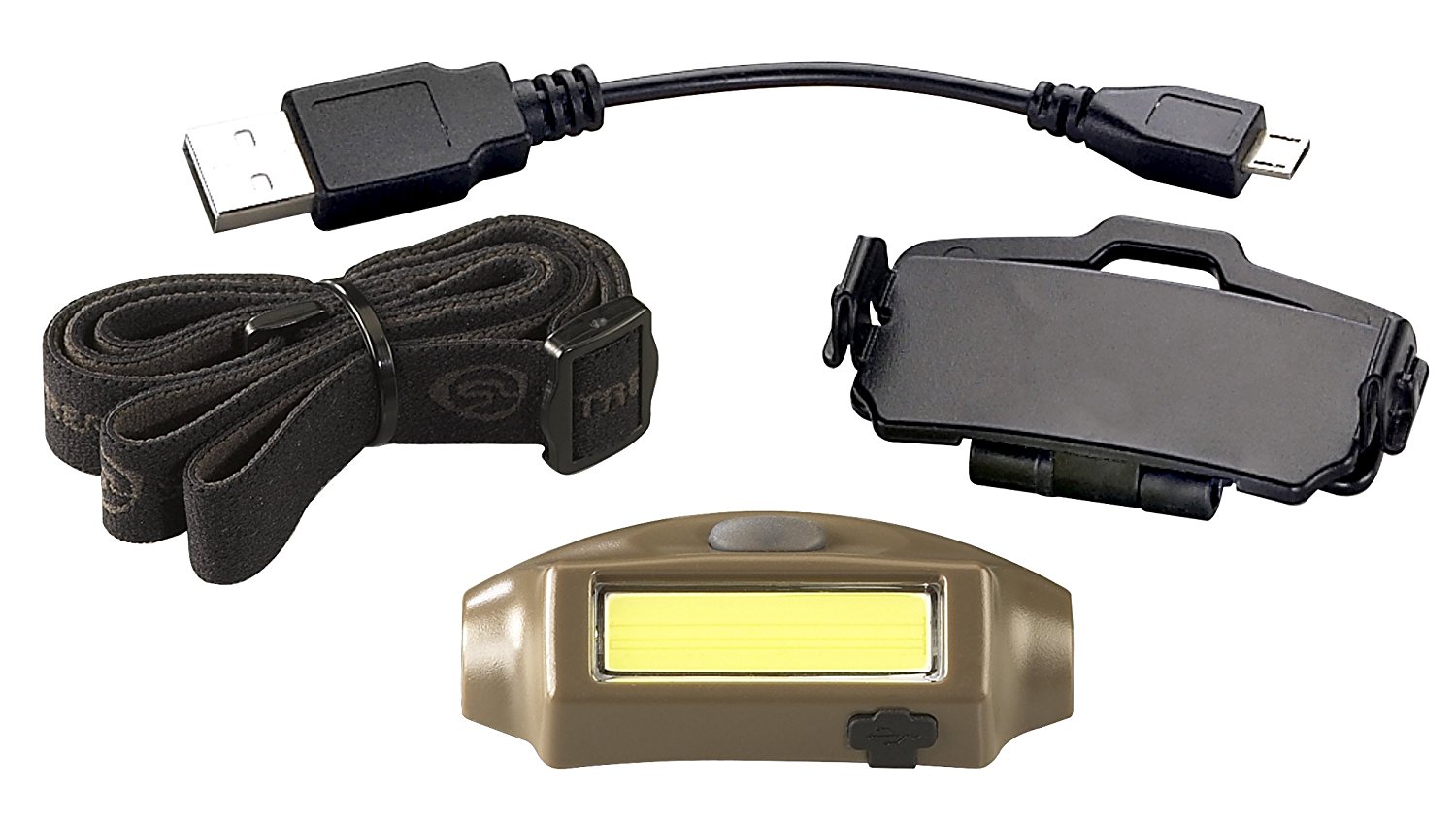 Streamlight Coyote Bandit USB Rechargeable Headlamp 180 Lumens w/GRN LED - 61707