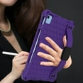thumbnail image 2 of Allytechgroup Shockproof Case for Apple iPad Air 11 Inch M3 M2 2025 2024, Heavy Duty Protection Stand Hand Strap Shoulder Strap Bumper Rugged Kids Friendly Case Cover for iPad Air 11 Inch,Purple, 2 of 5