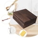 thumbnail image 2 of Caja de almacenamiento de escritorio de madera maciza, organizador de escritorio tipo cajón retro (2 niveles), 2 of 8