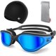 thumbnail image 1 of G1 Lite Swim Goggles with Swim Cap Comfortable Anti-fog Swimming Goggles Cap Set for Adult Men Women, 1 of 5