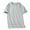 Gray, variant on Ashirexll T Shirts for Man, Mens Shirts Casual, Summer Casual Solid Color Short Sleeve Round Neck T-shirt Plus Size Loose and Comfortable Tops
