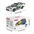 thumbnail image 3 of Binwennn 1:24 Scale High Speed 4WD RC Racing Car 2.4 Remote Control Drift Toy For Kids And Adults Realistic Drift Experience Mini Cars for Boys Mote Control Bulk Cars for Kids Fast Car Remote Control, 3 of 4