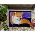 thumbnail image 3 of Carolines Treasures SS8417JMAT Shiba Inu Doormat 24x36 36"L x 24"W multicolor, 3 of 4