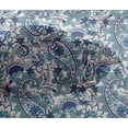 thumbnail image 5 of oneOone Viscose Chiffon Light Blue Fabric Paisleys Sewing Craft Projects Fabric Prints By Yard 42 Inch Wide, 5 of 5