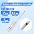 thumbnail image 4 of High-Pressure Washer Nozzle Set, 4-Piece Cleaning Kit for Washing Machine, Car, Air Conditioning & Tight Gaps, Stainless Steel Nozzles for Deep Cleaning, Durable & High-Efficiency Use, 4 of 9