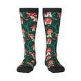 thumbnail image 2 of Lsque Mushroom House Printed Crew Socks Men's Women's LightWeight Thin Casual Calf Socks ,Knee High Socks,Cotton Socks, 2 of 9