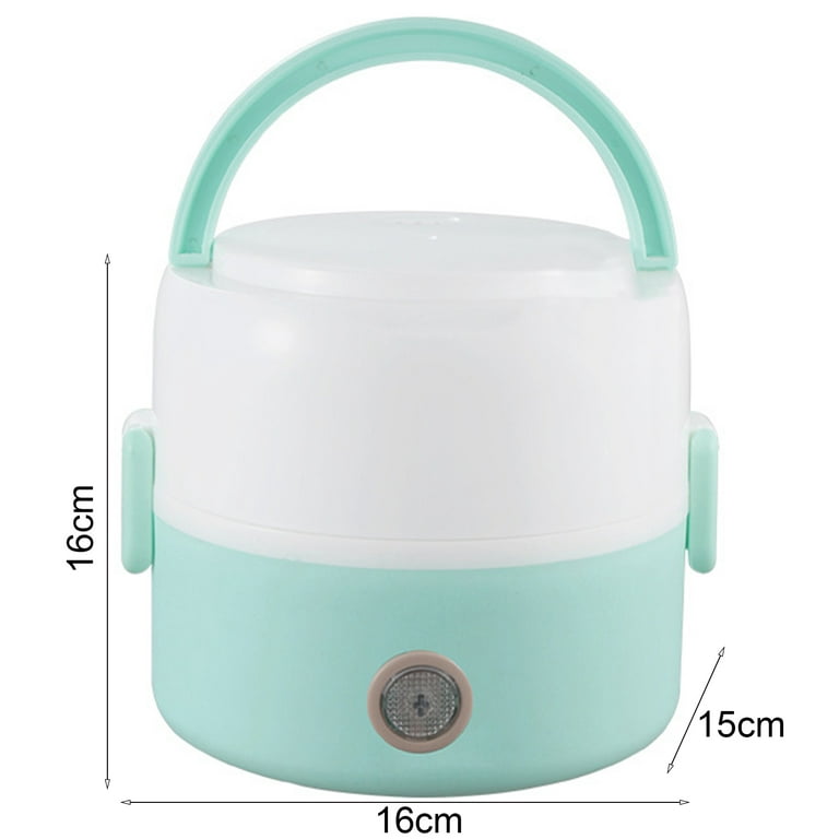Cucina Green 4 Cups Instant Mini Electric Rice Cooker - Stainless Steel Mini