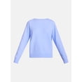 thumbnail image 6 of Scenario Women's Waffle Knit Crewneck Tee with Long Sleeves, Sizes XS-XXXL, 6 of 6