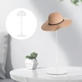 thumbnail image 5 of Transparent Acrylic Hat Display Rack Adjustable Height Desktop Hat Stand Floor Display Organizer for Baseball Caps Cowyoungster Hats and Wig Collection Storage and Retail Showcase, 5 of 5