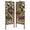Dark Brown, variant on ScienGarden 2-Pack Wooden Garden Trellis Panels, 72"H Fir Wood Trellis for Climbing Plants Outdoor, Lattice Privacy Screen Divider for Roses, Ivy and Vines
