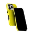 thumbnail image 5 of DesignSkinz Scratch-Resistant Hard Slim Case Compatible with iPhone 16 Pro (Compatible with MagSafe) - Solid Yellow, 5 of 9