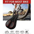 thumbnail image 4 of Gel Bike Seat Cover Padded, Soft Bike Seat Cover Cushion For Men Women, Comfortable Bike Accessories Gel Seat Cover For Bike, Outdoor Indoor Cyclin, 4 of 5