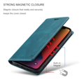 thumbnail image 2 of iPhone 12 Pro Max Case, Dteck Leather Flip Wallet Case with RFID Blocking Card Slot Magnetic Closure Folio Phone Case for Apple iPhone 12 Pro Max 6.7 inch 2020, Blue, 2 of 10