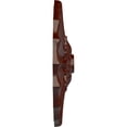 thumbnail image 4 of Ekena Millwork 9"OD x 1 3/8"P Shakuras Ceiling Medallion (Fits Canopies up to 1 3/8"), Hand-Painted Brushed Mahogany, 4 of 7
