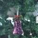 thumbnail image 2 of Bearachild Adornos de campana con lazos dorados, versátiles y modernos para el árbol de Navidad, decoración navideña y accesorios. Decoración del hogar Púrpura, 2 of 6