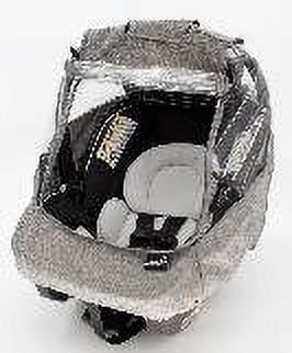 Hoovy Car Seat Rain Cover with Bug Net, Gray, Universal, Unisex