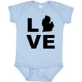 thumbnail image 3 of Inktastic Love Michigan Boys or Girls Baby Bodysuit, 3 of 5