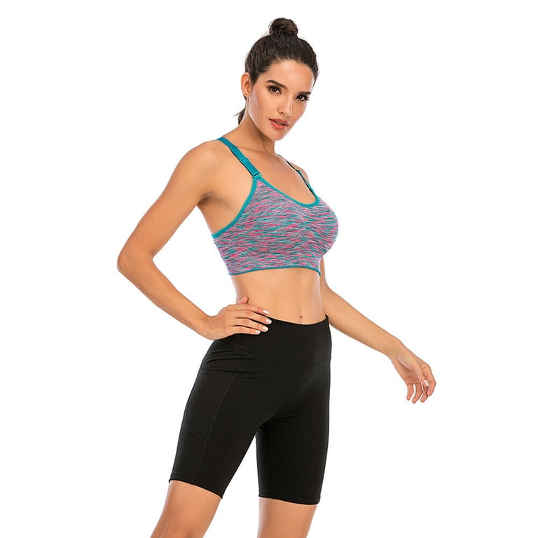Women's Seamless Sports Bra Top - Yoga Gym Fitness Vest Bras Shapewear By XXR SPORTS 3 thumbnail image
