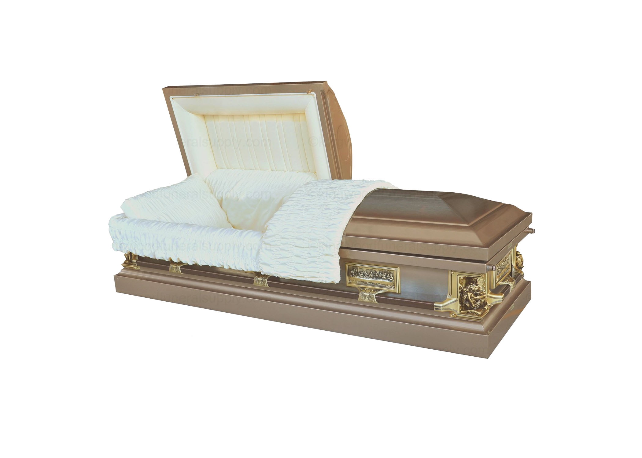 Casket Emporium, Funeral Casket, Piers Autumn Haze Metal Casket
