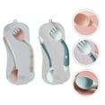 thumbnail image 5 of 2 Sets Child Eating Training Fork Spoon Bendable Baby Tableware (Boxed), 5 of 5