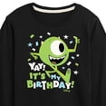 thumbnail image 3 of Disney Monsters Inc - Mike Yay It's My Birthday - Toddler & Youth Long Sleeve Graphic T-Shirt, 3 of 5