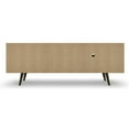 thumbnail image 6 of Pemberly Row Mid-Century Solid Wood TV Stand for TVs up to 60" in Rustic Brown, 6 of 10
