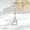 Gold-A-Diamond style, variant on Letter Cubic Zirconia Necklace, Women's Jewelry Gift, O-chain, 18 inches