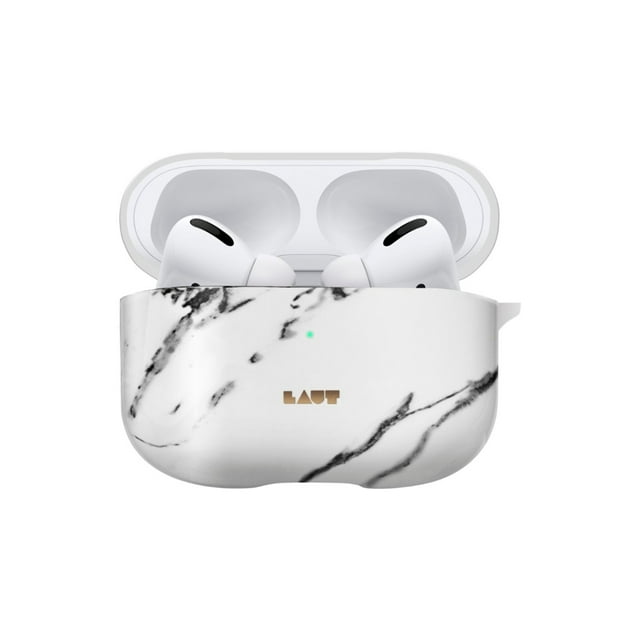 Funda protectora para AirPods Pro Apple Laut Element Marmol Blanco