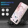 thumbnail image 3 of Compatible with Samsung A11 Case Marble Silicone,Full Body Protection Shockproof Samsung Galaxy A11 Phone Case Thin Hard PC and Soft TPU Pink Cover (Pink), 3 of 7