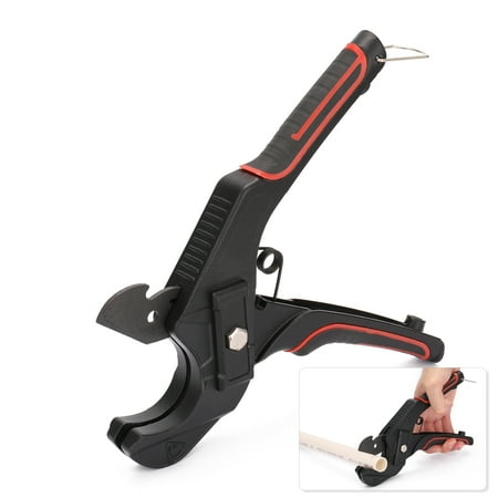 

CACAGOO PVC Pipes Cutters Aluminum Alloy Tube PVC Tube Cutter Steel Blade Up for Cutting PVC Pipes