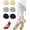 Mixed, variant on 6Pairs Women's Toe Topper Liner Socks - Half socks for women,High Heel Shoe Inserts,Suitable for Women's Shoes