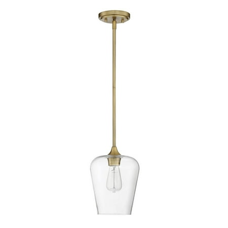 

Trade Winds Flynn 1-Light Pendant in Natural Brass